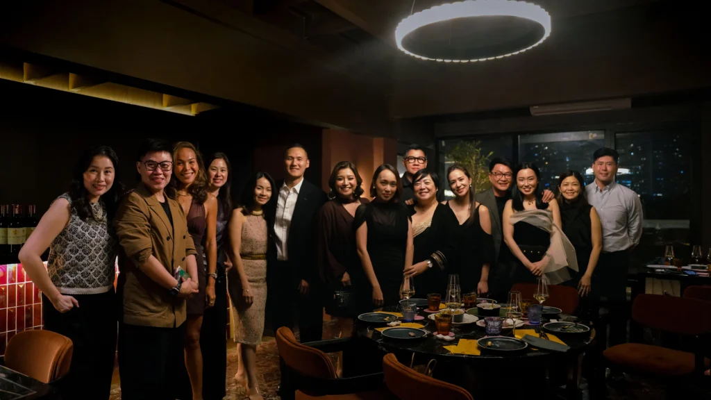 Guests toast during Lifestyle Asia's Crave Curated celebration at Levanto