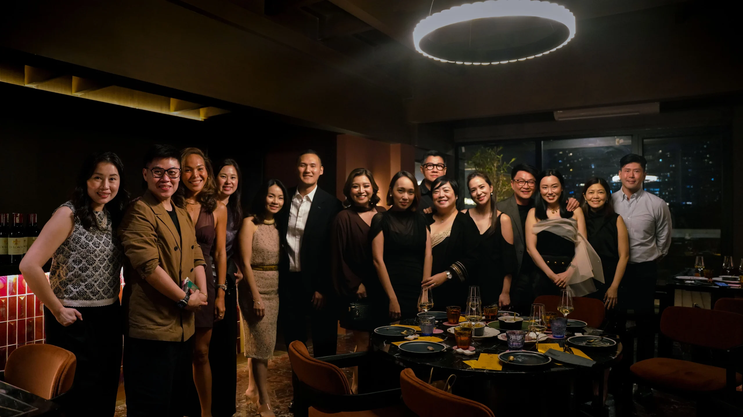 Guests toast during Lifestyle Asia's Crave Curated celebration at Levanto